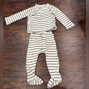 Striped easy peasy set